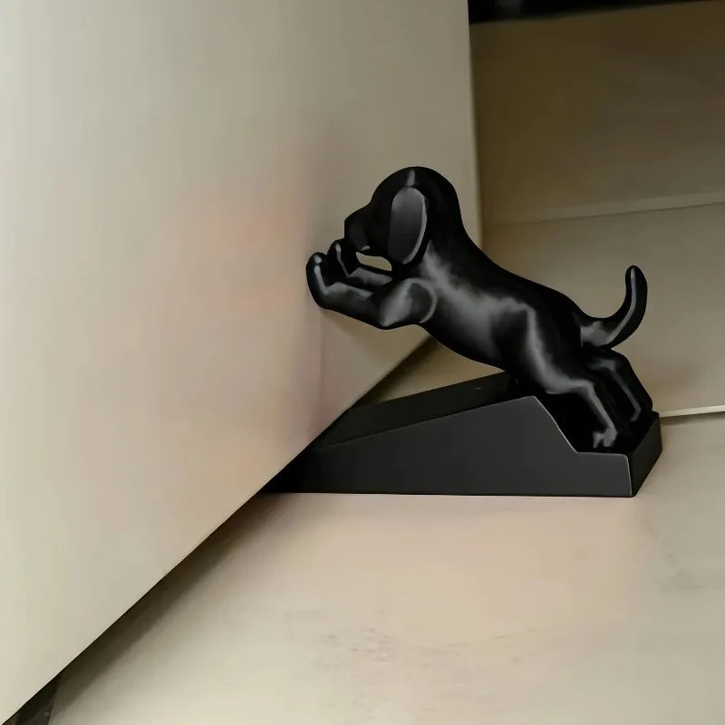 Cute Puppy Dog-Shaped Door Stopper – Non-Slip Door Wedge