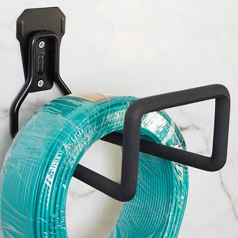 Wall Mount Garden Hose Holder – Garage Storage Hook Organizer