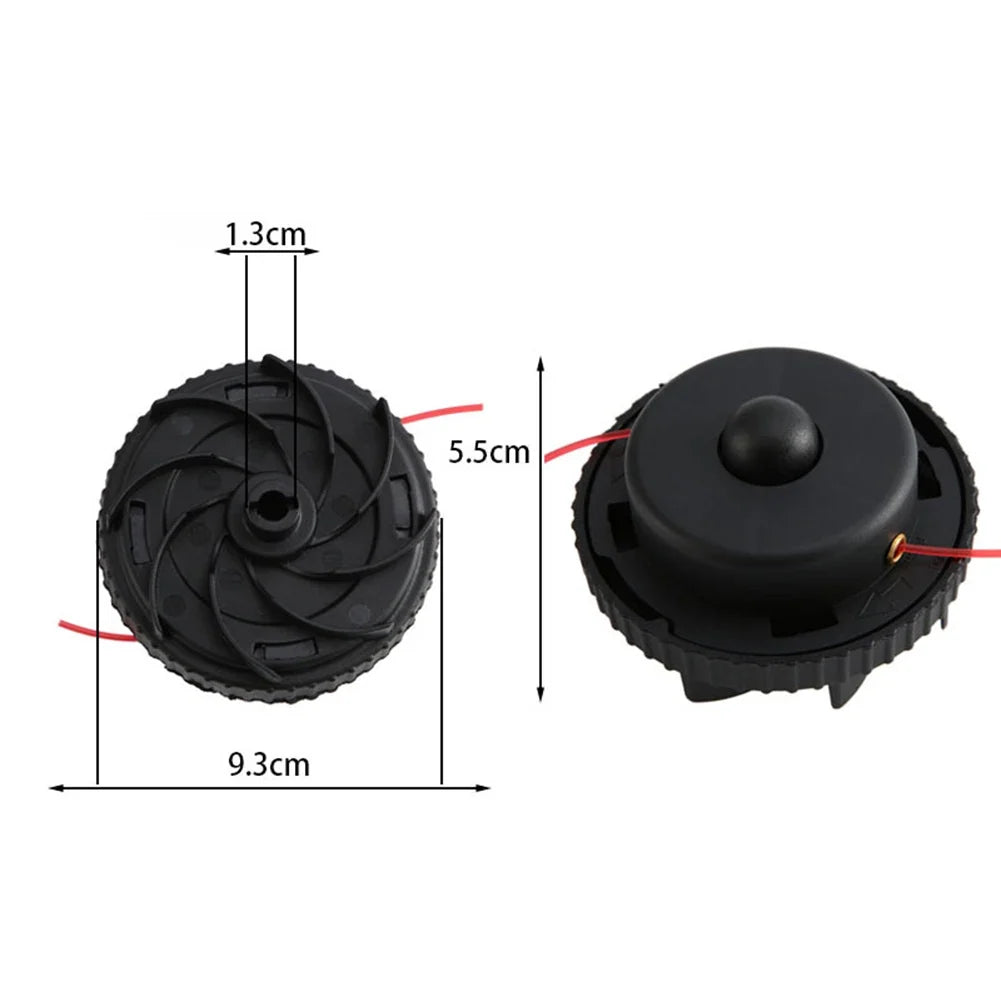 DAZZLEEX Auto-Feed Electric Trimmer Head | Angled Elbow Design