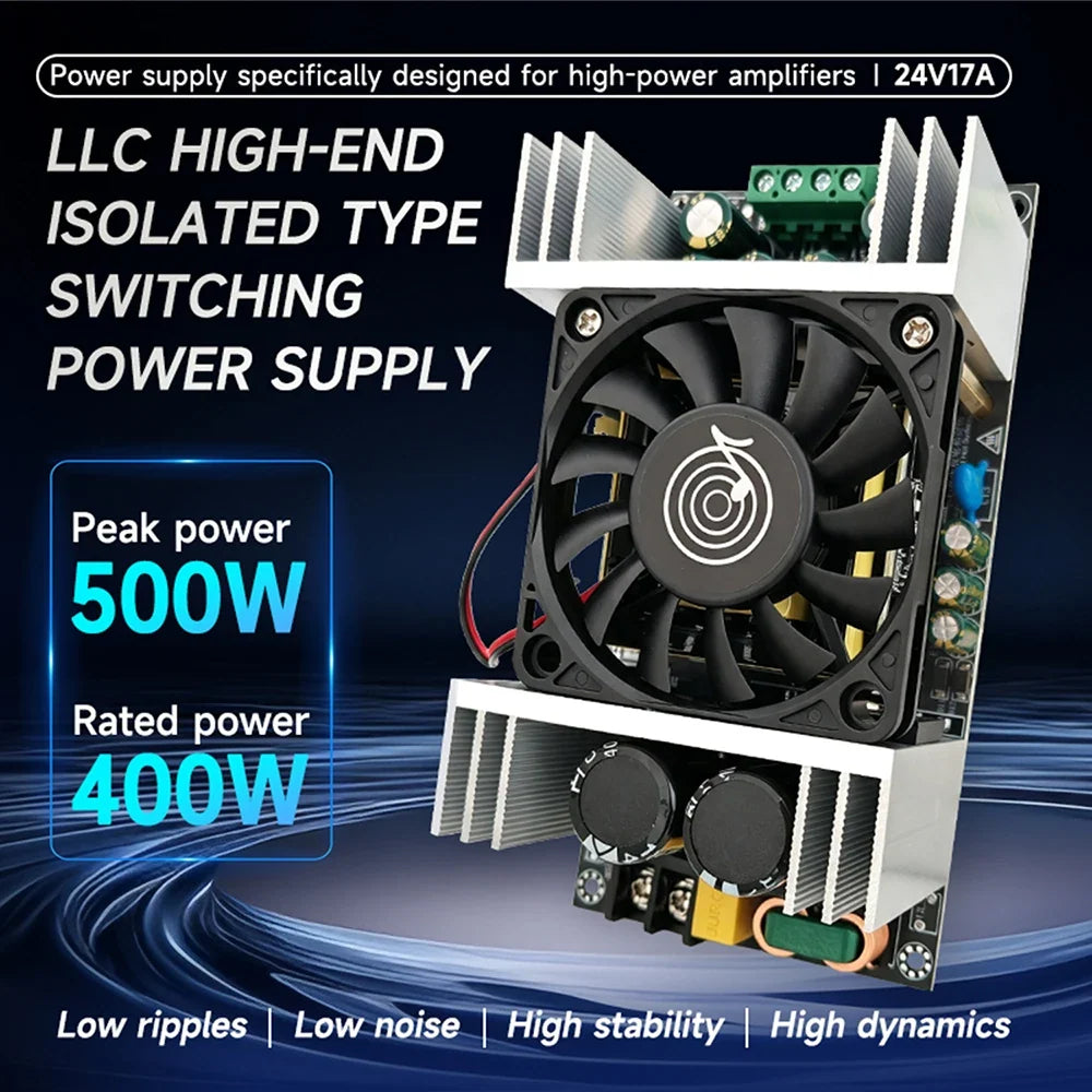 Gaqqee 400W/800W LLC Isolated Switching Power Supply 24V/48V