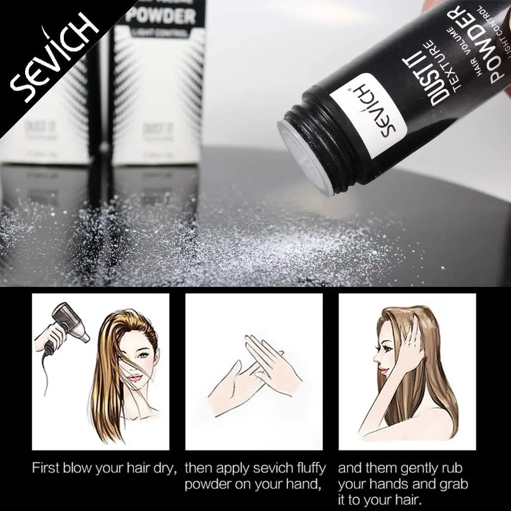 Sevich 8g Hair Styling Powder – Oil-Absorbing Volume Spray