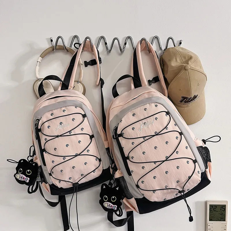 Japanese Lightweight Waterproof Backpack – Unisex Large Capacity