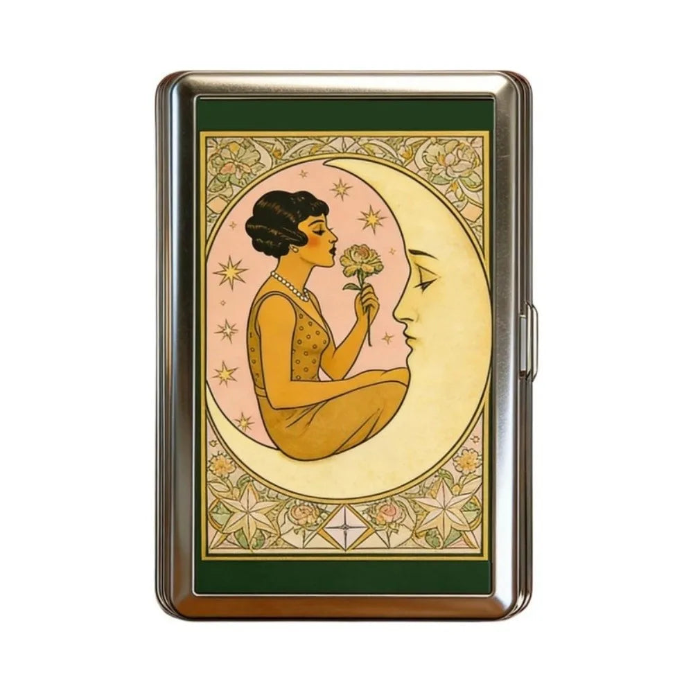 Vintage Metal Card Case – Snap ID & Credit Card Holder