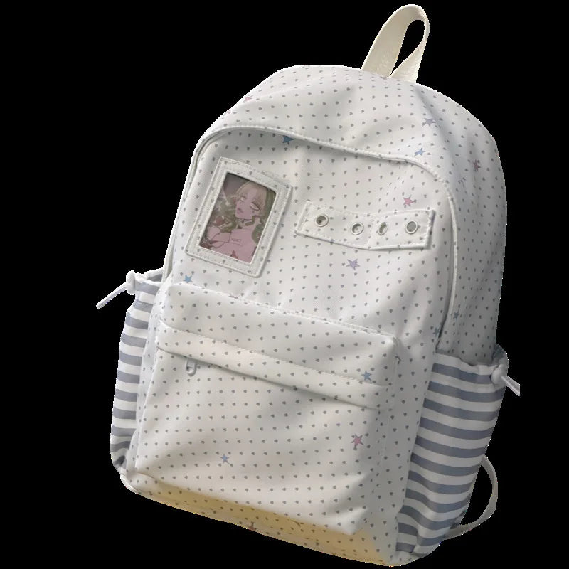 Forest-Themed Backpack – Cute College School Bag for Women