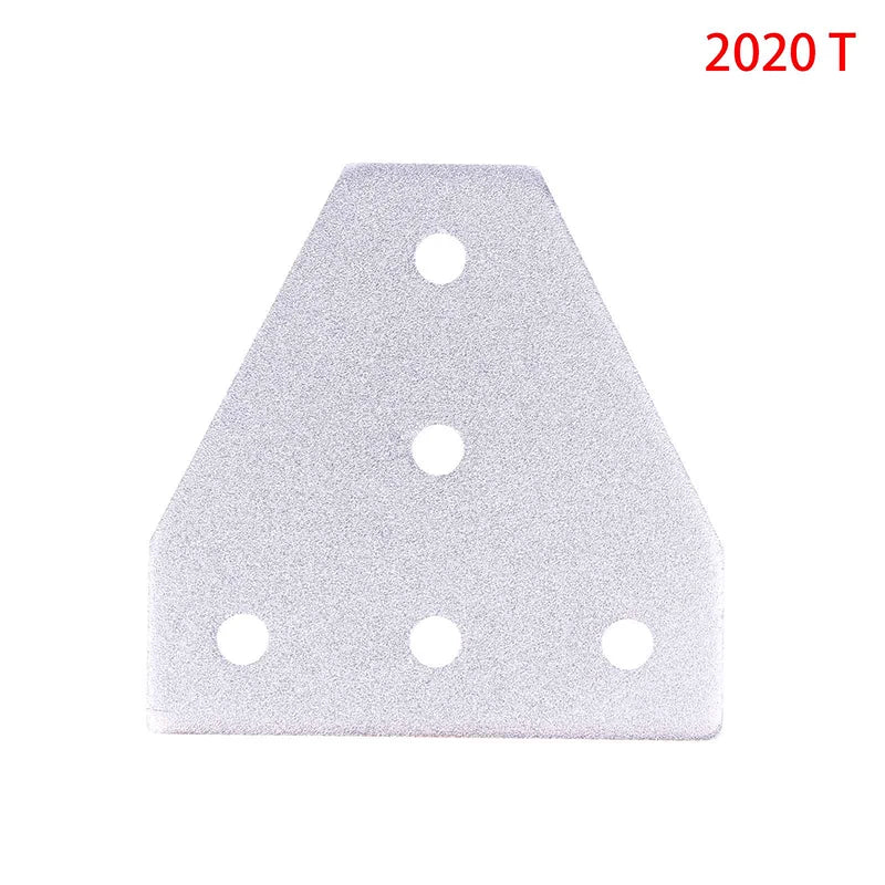 T/L Type 5-Hole Corner Bracket for 2020 3030 Aluminum Profile