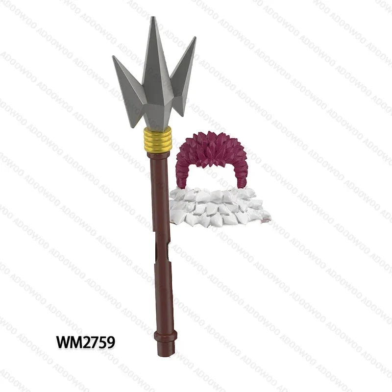 One Piece Anime Building Block Figure – Luffy Zoro Toy