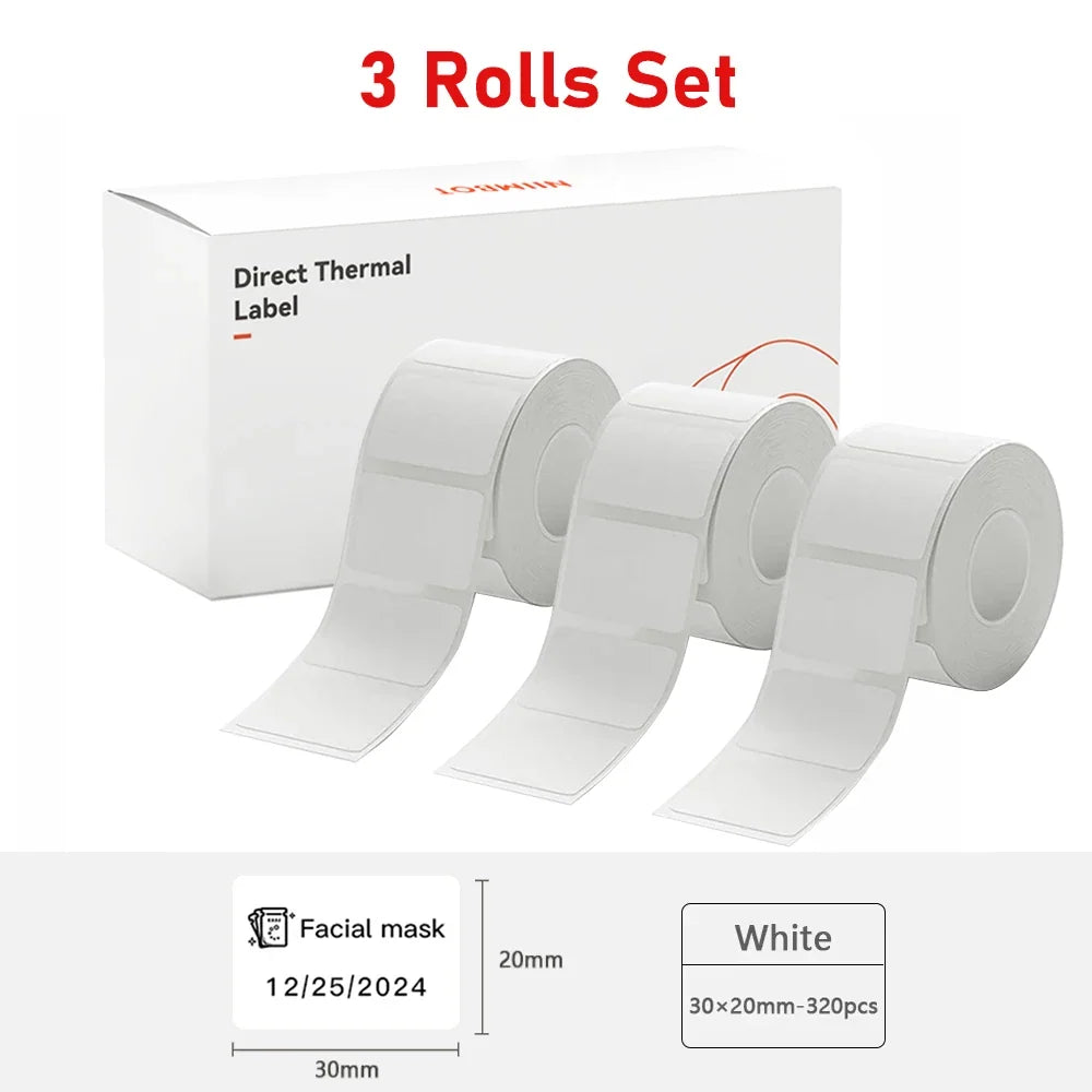 Niimbot Thermal Label Paper Roll – B1 B21 B3S D110 Compatible