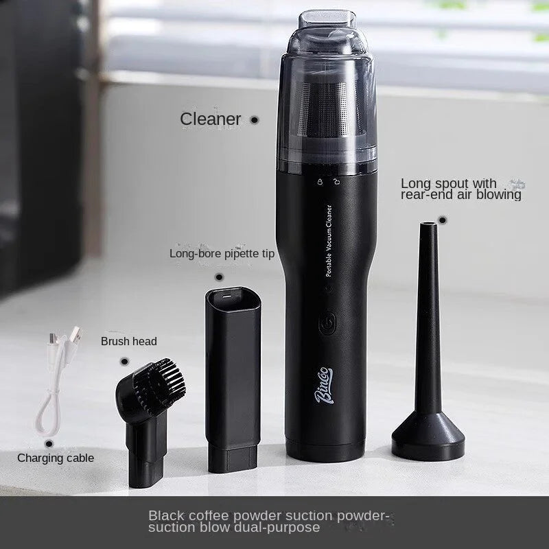 Bincoo Wireless Coffee Grounds Vacuum – Rechargeable Cleaner
