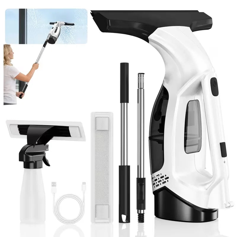 CENRR Cordless Electric Window Cleaner – Vacuum Squeegee Tool