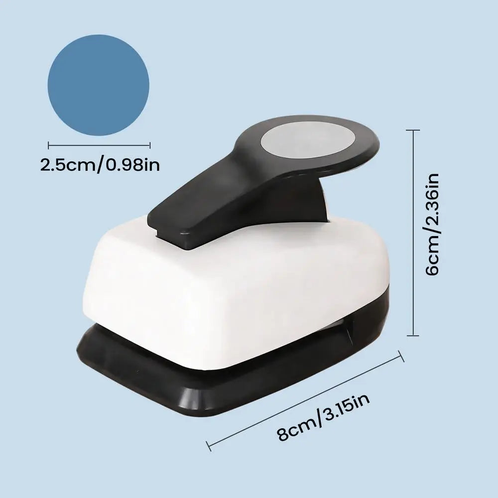 Round Craft Hole Punch – Shape Cutter for Scrapbook & Cards