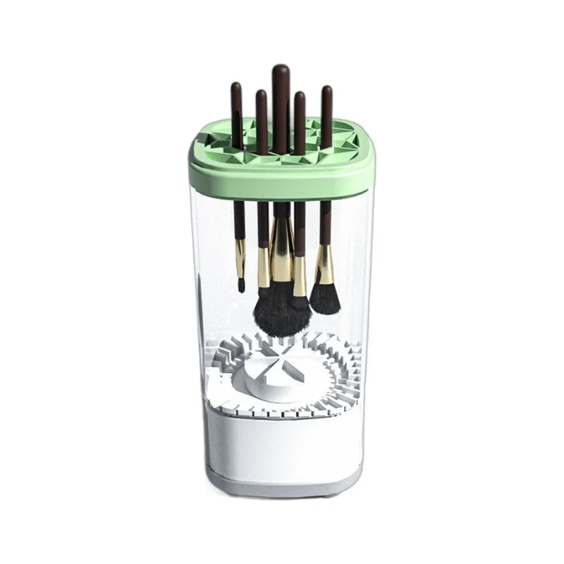 3-in-1 Electric Makeup Brush Cleaner Spinner & Holder