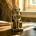 Egyptian Anubis & Khnum Resin Statue Figurine | Home Décor