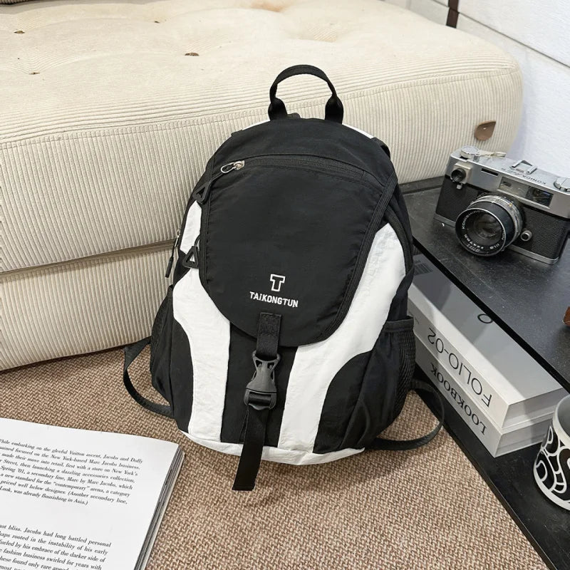 Nixie Two-Tone Lightweight Backpack for Travel & Daily Use