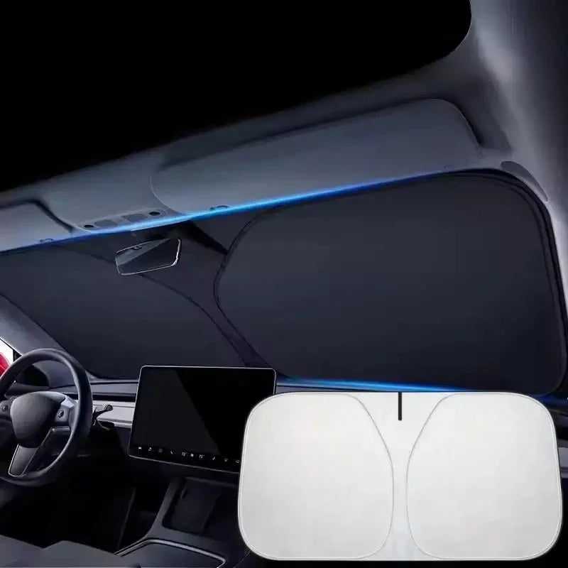 Car Front Windshield Sunshade – UV & Heat Blocking Cover