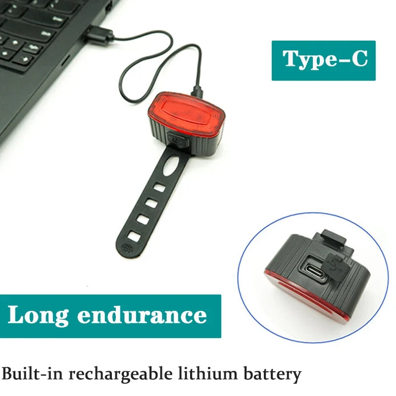 Rechargeable LED Bike Light Set – Front & Rear Bicycle Lights