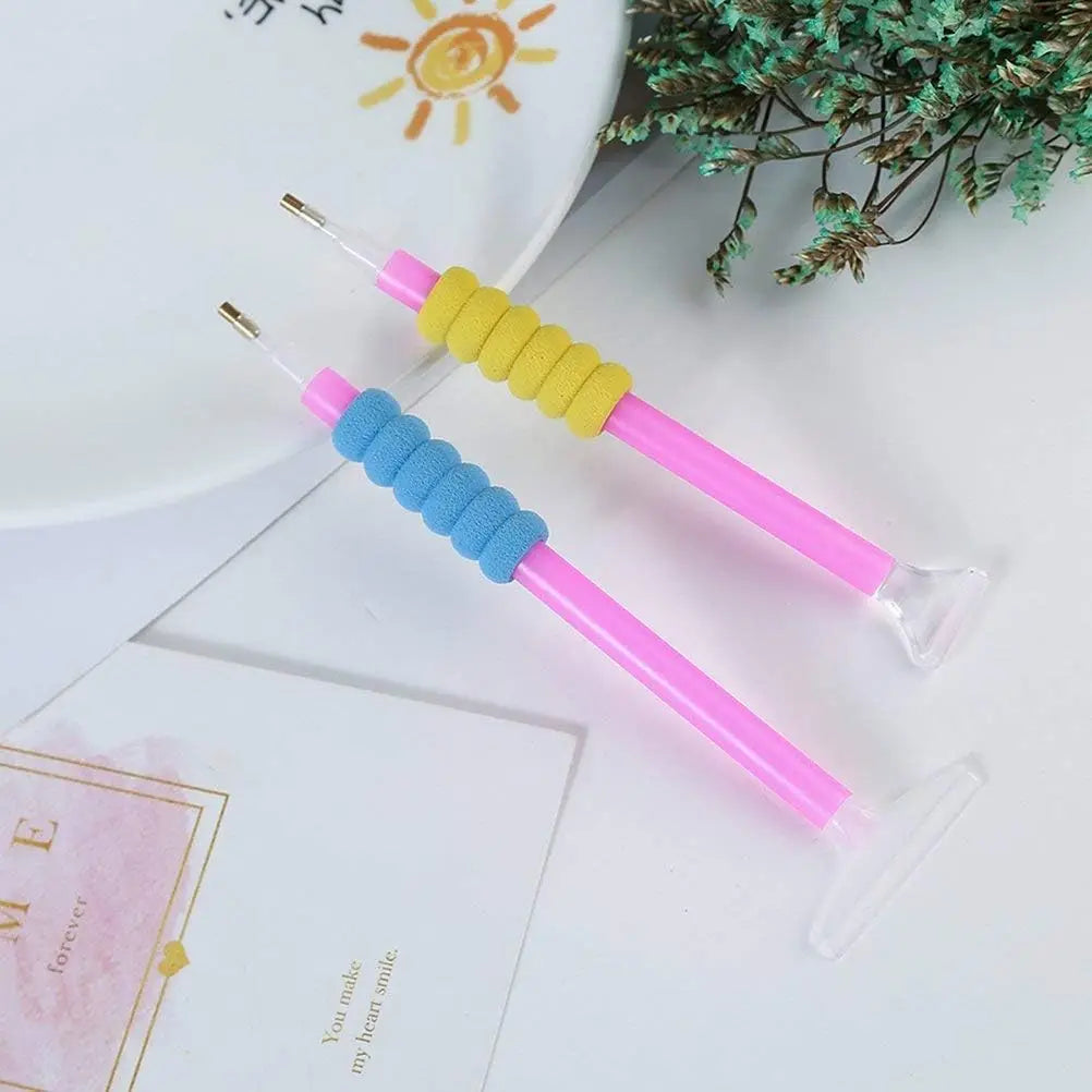 10Pcs Silicone Grip Sleeves for Nail Art Tools – Anti-Slip Set