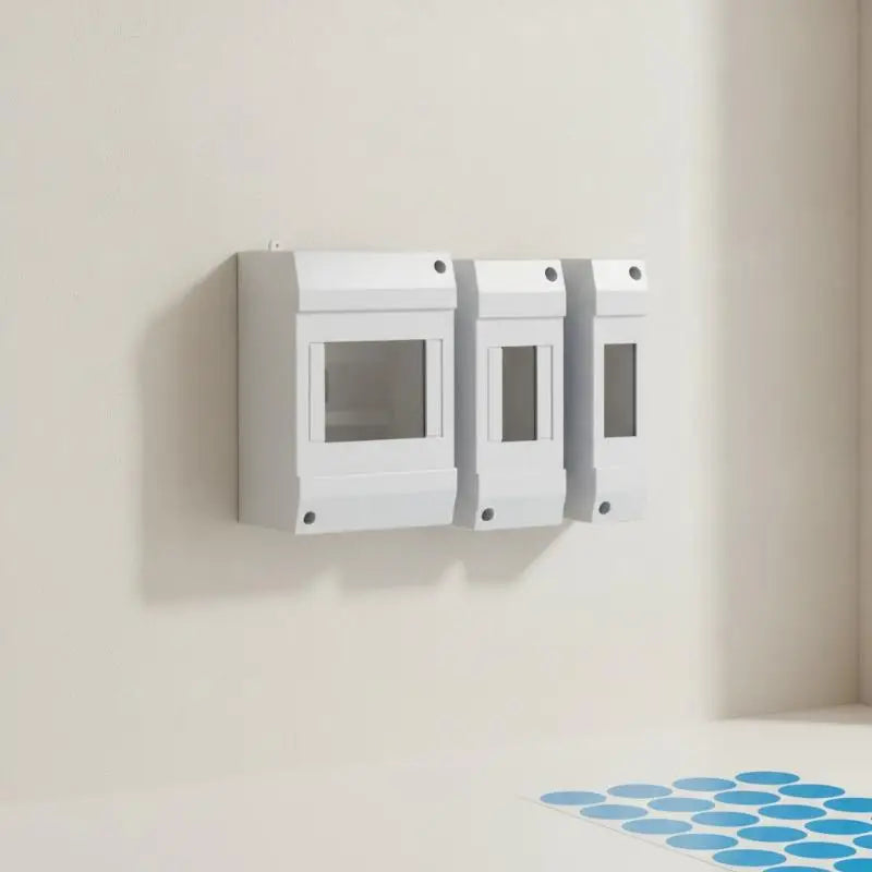 1-8P Flame Retardant ABS Circuit Breaker Surface Mount Enclosure Box