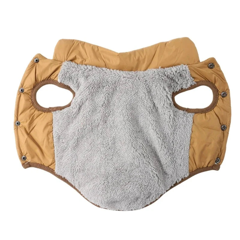 Waterproof Winter Fleece Dog Coat for Small Dogs & Cats