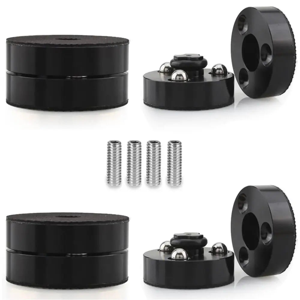 HiFi Audio Isolation Feet CNC Aluminum Alloy Speaker Foot Pad