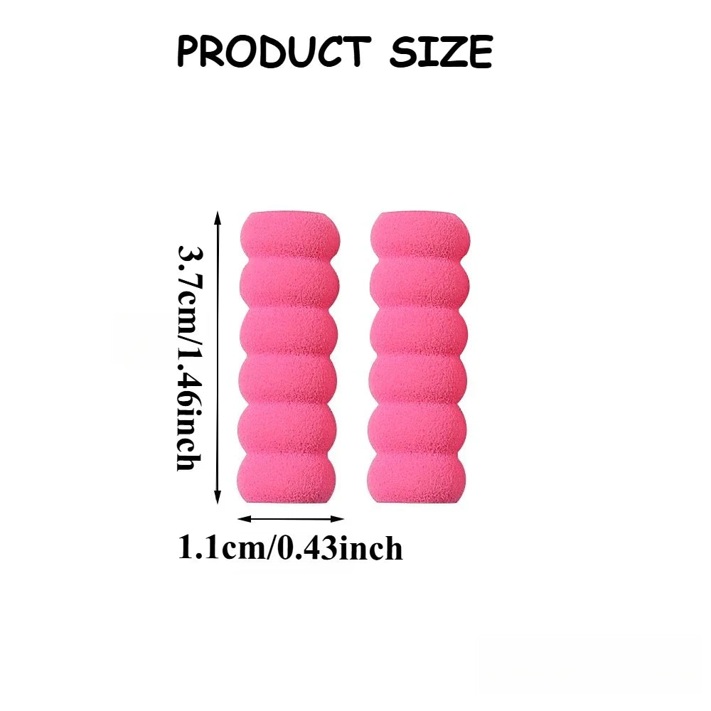 10Pcs Silicone Grip Sleeves for Nail Art Tools – Anti-Slip Set