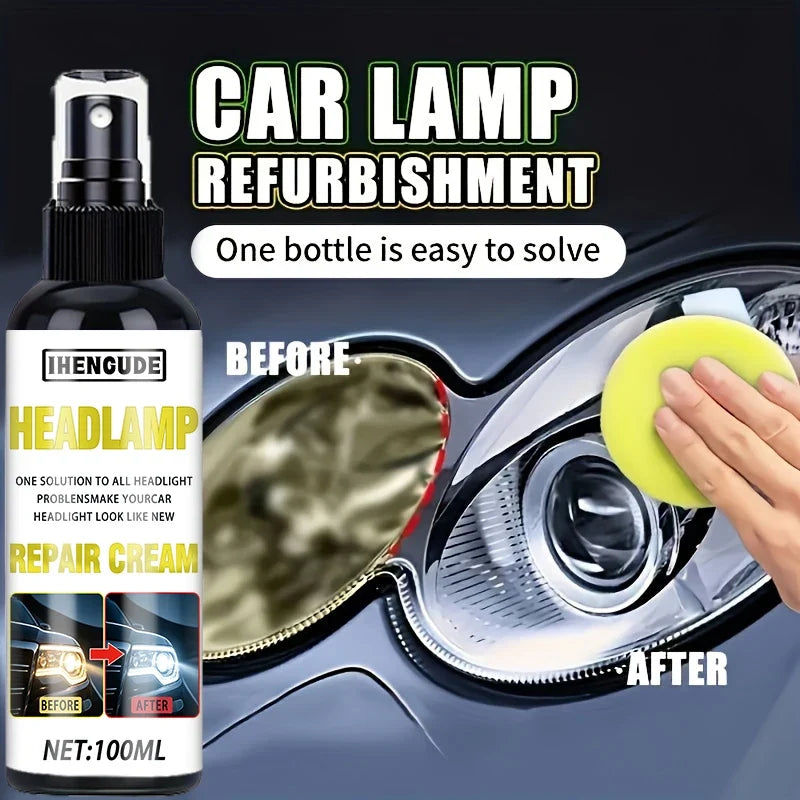 IHENGUDE Ceramic Headlight Restoration Spray 100ml