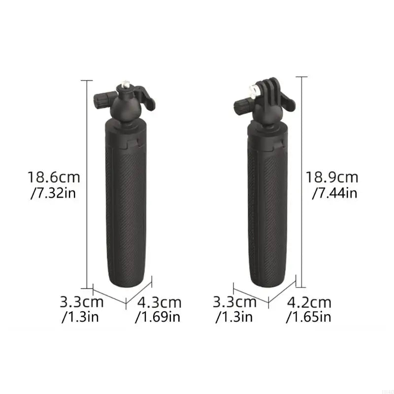 Mini Handheld Tripod 1/4" Screw & Two Claws Mount – Extendable