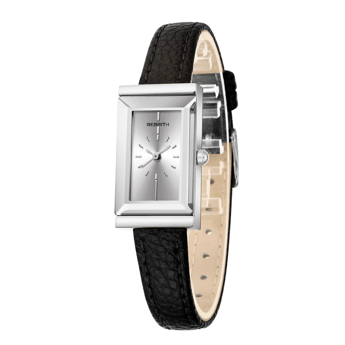 Women's French Retro Gold Quartz Watch – Leather Strap