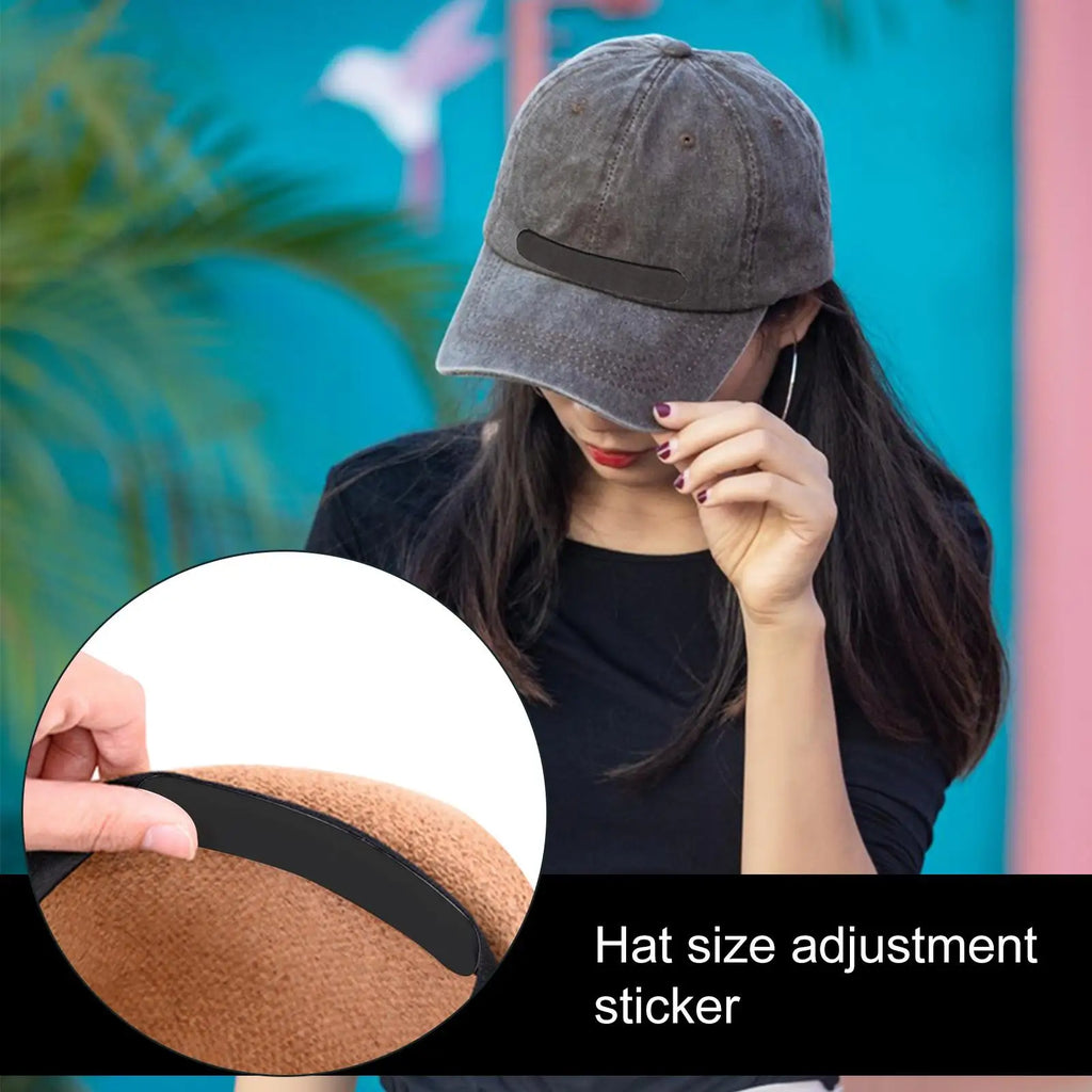 Hat Size Reducer – 10 Adhesive Foam Bands for Perfect Hat Fit