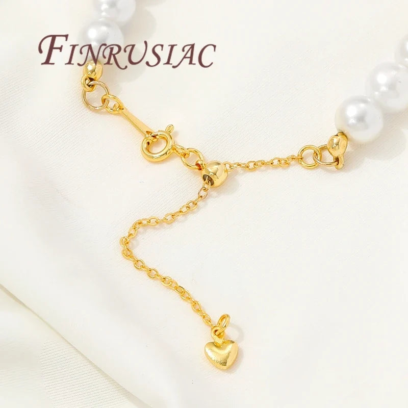 18K Gold Plated Chain Extender with Spring Clasp | FINRUSIAC