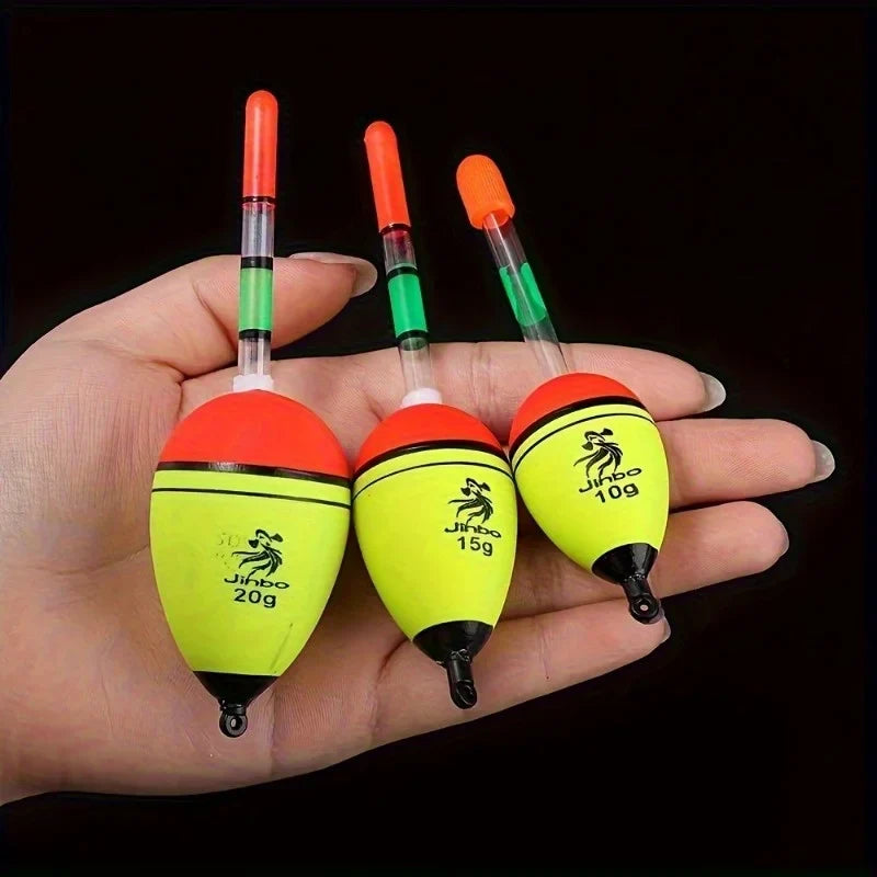 EVA Luminous Night Fishing Floats – 10g 20g 30g Glow Bobbers