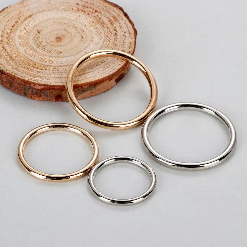 Metal O-Ring Buckles 10 Pack – Bag Webbing Sewing Hardware