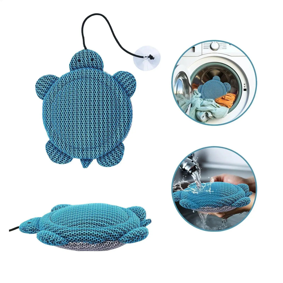 Turtle Shape Hot Tub Scum Absorber – Reusable Pool Sponge