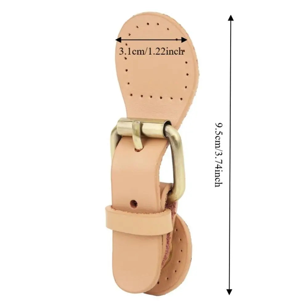2pcs Leather Snap Buckle Lock Bronze DIY Bag Closure Craft