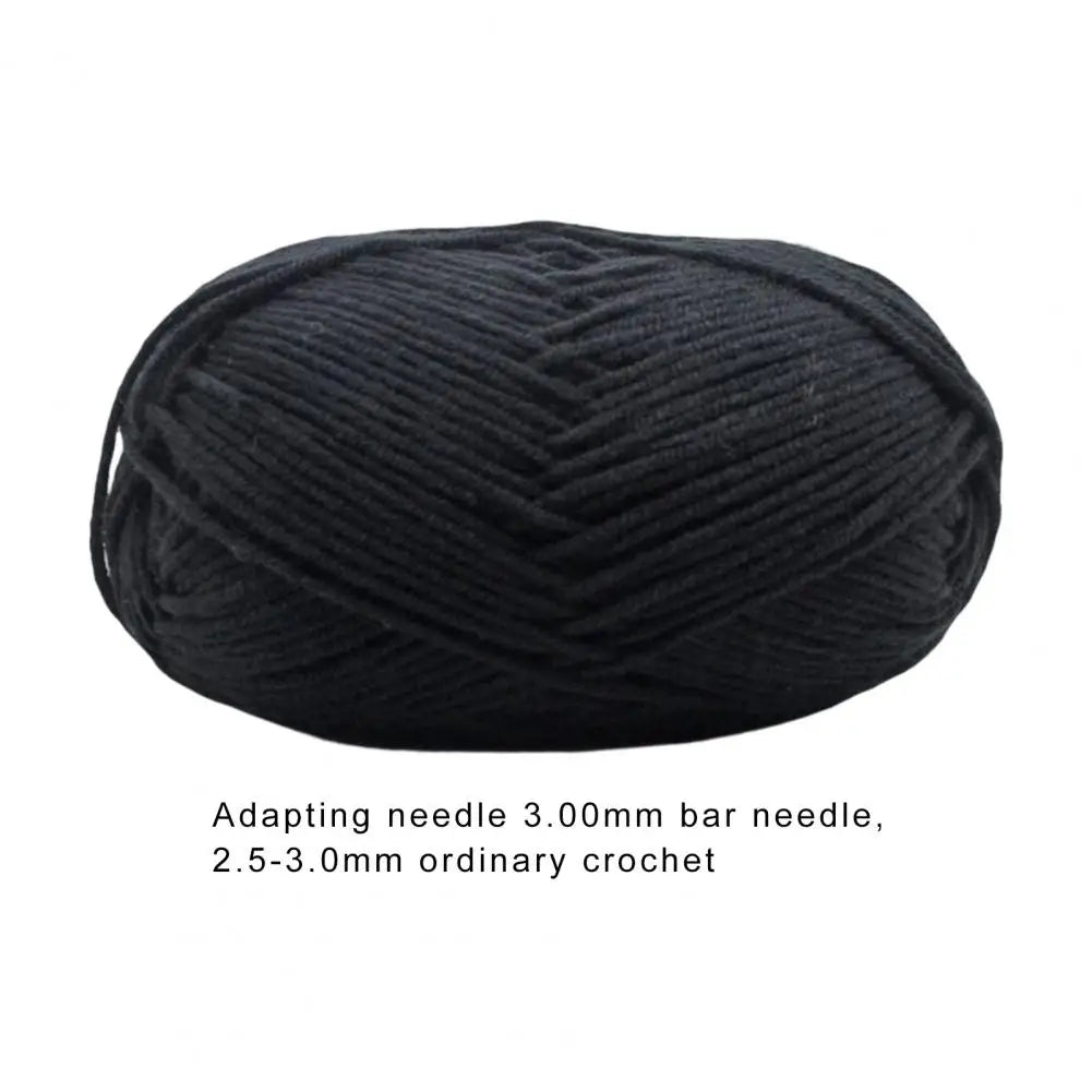 4-Ply Milk Cotton Yarn – Ultra Soft Crochet & Knitting Wool