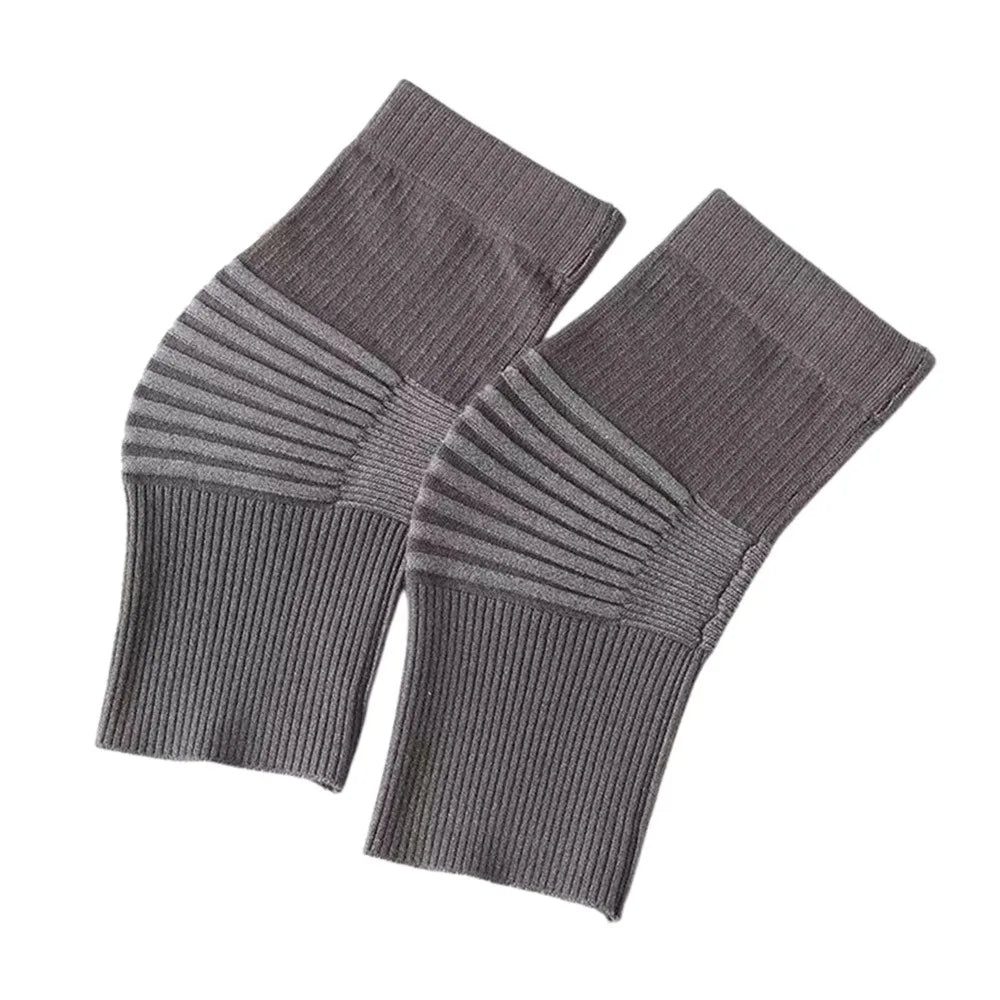 Cotton Thermal Knee Warmer Sleeve – Unisex Soft Knit Support