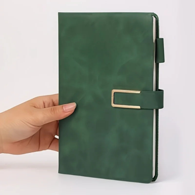 Personalized Vintage A5 Leather Notebook – Soft Cover Journal