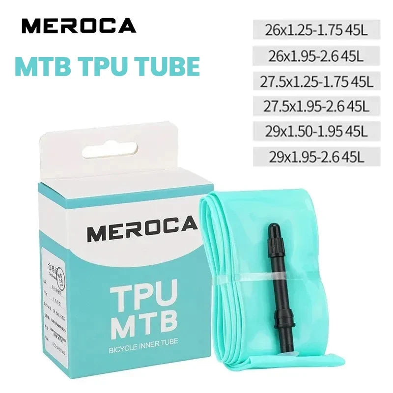 MEROCA MTB TPU Inner Tube 26/27.5/29" Ultralight Presta Valve