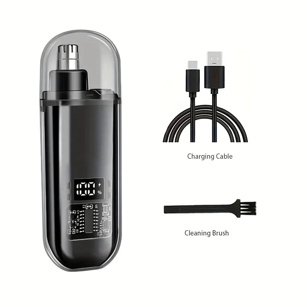 USB Rechargeable Nose & Ear Hair Trimmer for Men