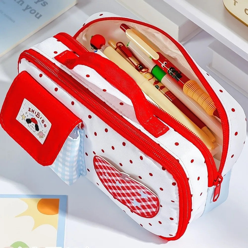 Kawaii Large Capacity Pencil Case 9-Layer Divided Pouch