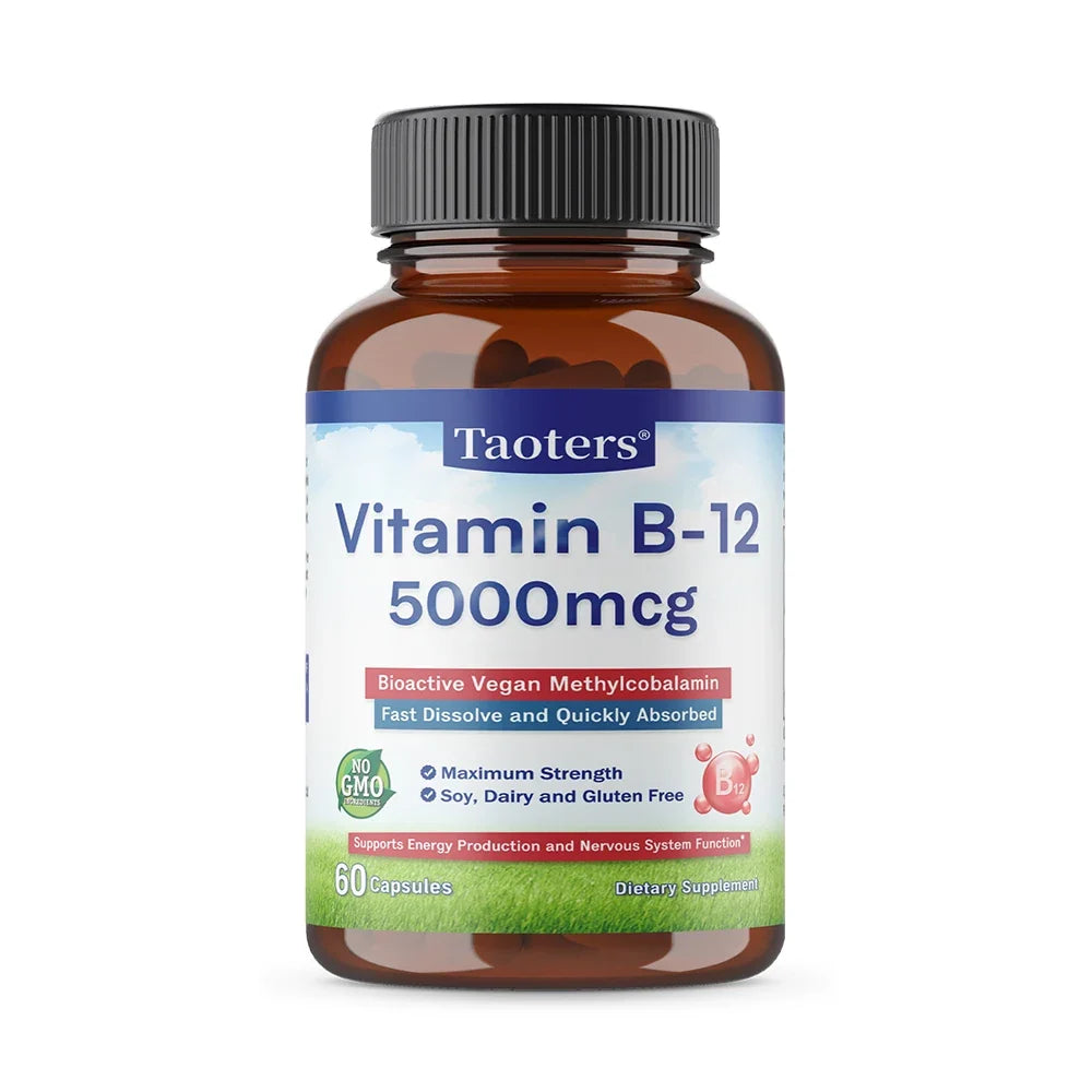 STRESSXCEL Vitamin B12 Methylcobalamin Capsules | Energy & Brain