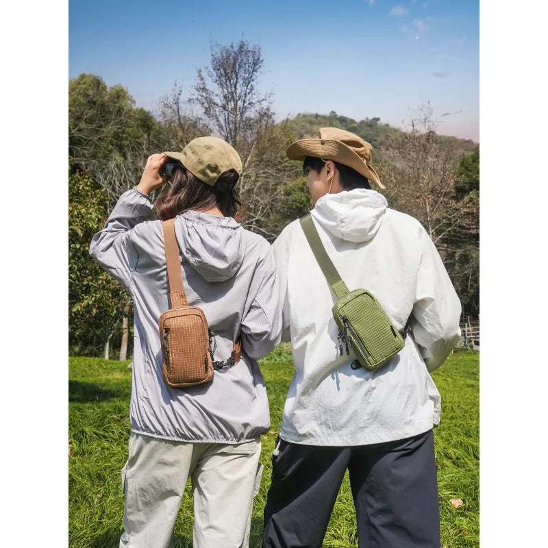 Nixie Mini Chest Crossbody Bag – Lightweight Unisex Sport Bag