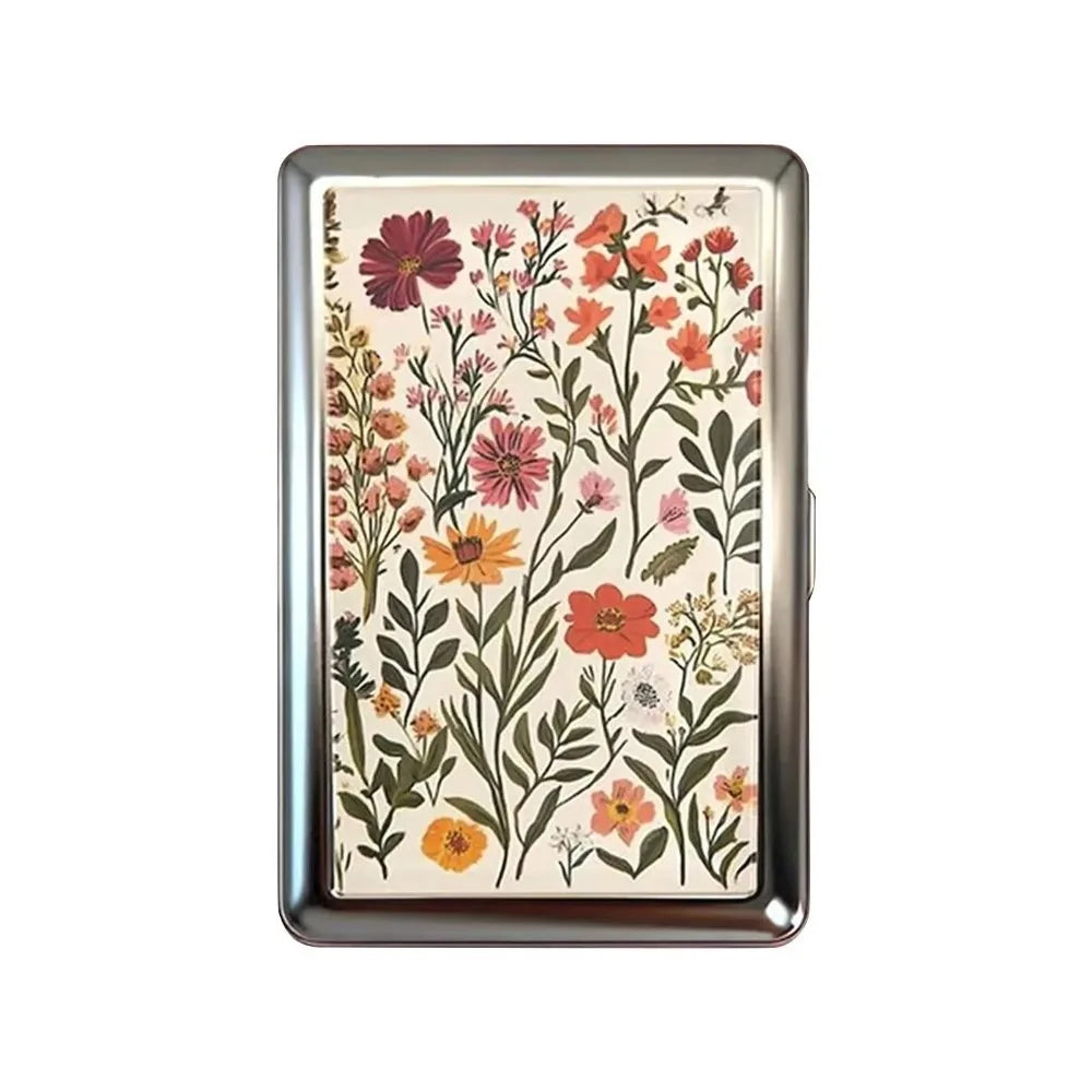 Vintage Metal Card Case – Snap ID & Credit Card Holder