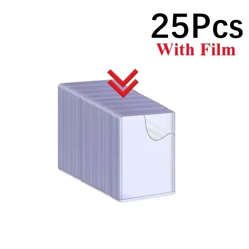 Clear Kpop Card Sleeves PVC Protective Covers 35PT | 1–50 Pcs