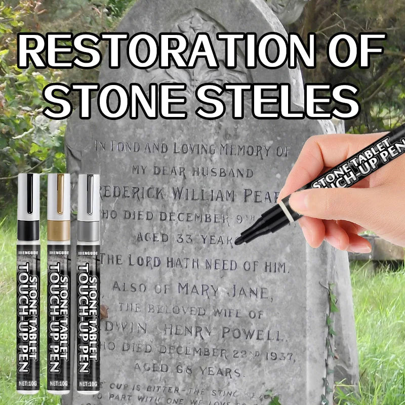 Tombstone Color Restoration Pen – Gold, Silver, Black & More