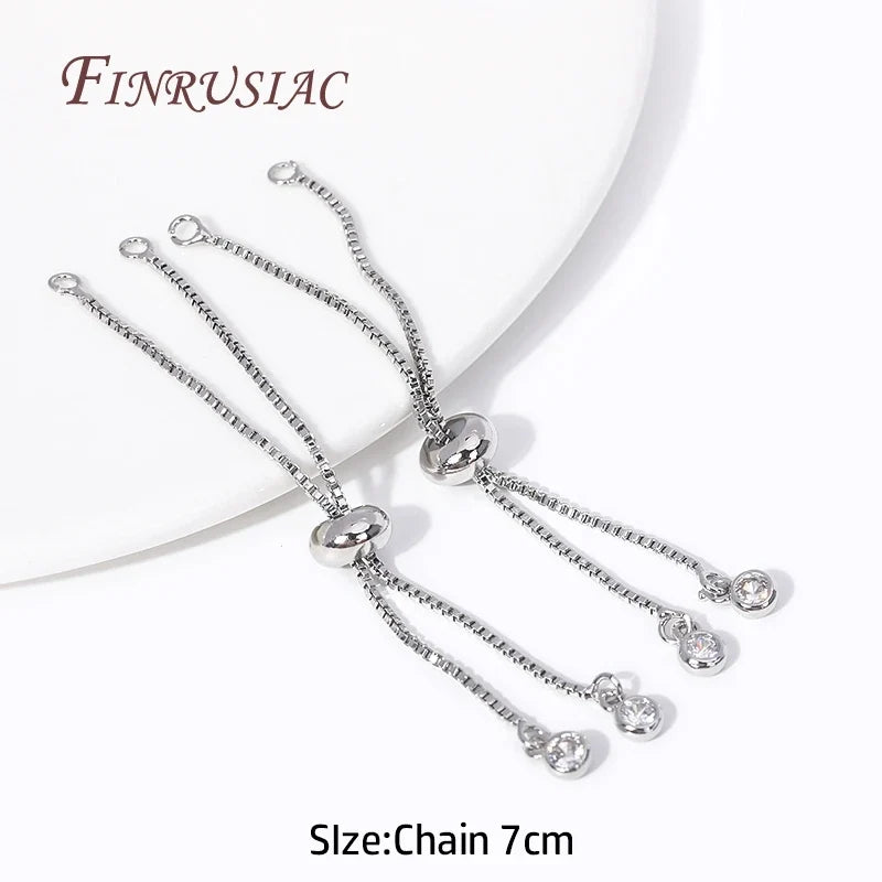 18K Gold Plated Box Chain DIY Bracelet & Necklace Component