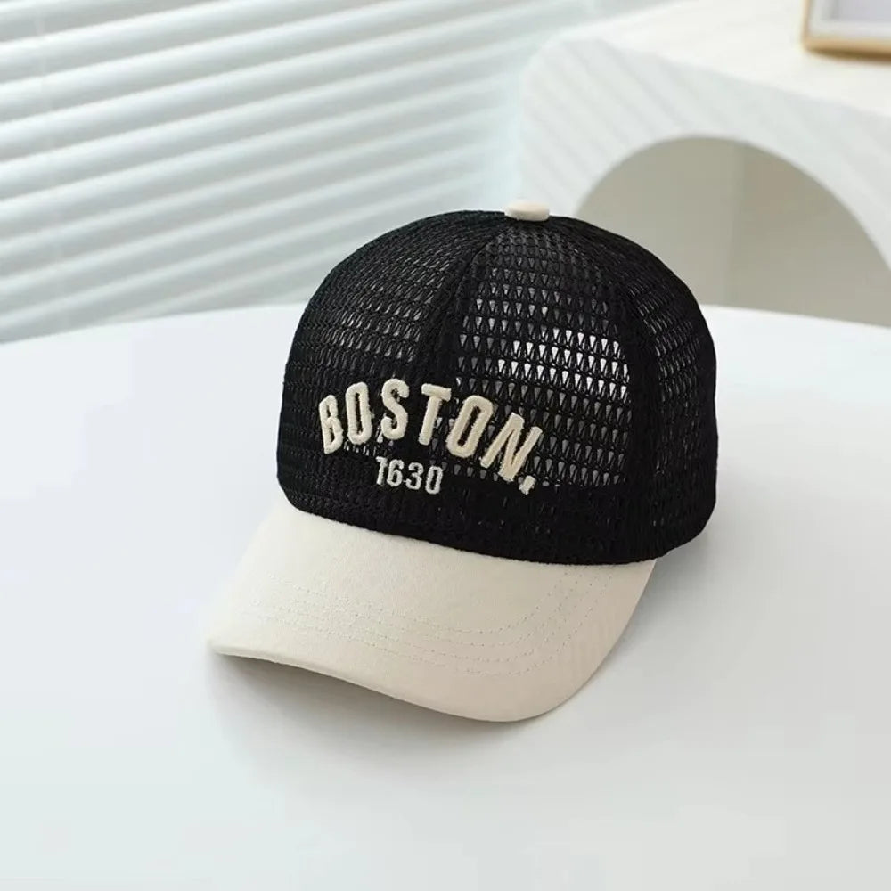 Toddler Baseball Cap – Breathable Mesh Sun Visor Hat for Kids