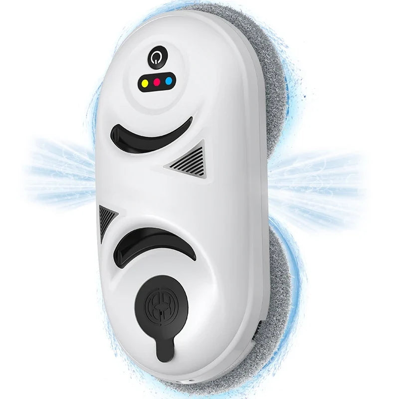 Smart Window Cleaning Robot – Auto Spray, UPS & Remote