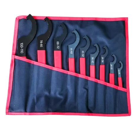 Hook Wrench Set – C-Shape Carbon Steel Spanner for Round Nuts