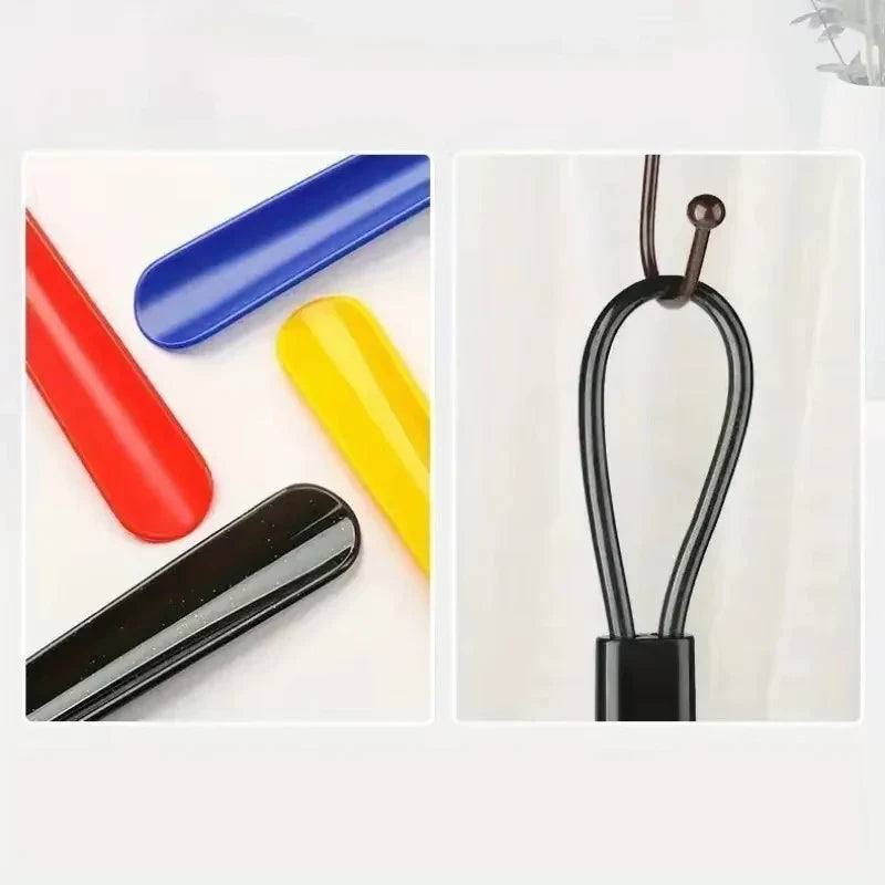 Extra Long Flexible Shoe Horn – No-Bend Plastic Shoe Helper