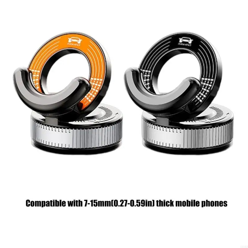 Universal Car Phone Holder – 360° Rotation & Suction Mount